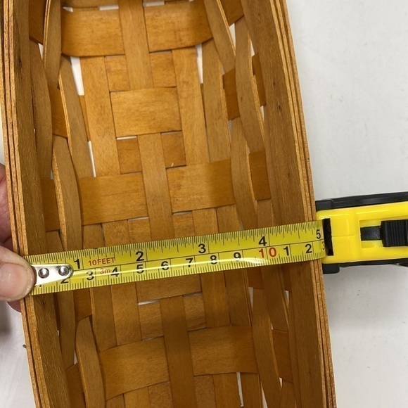 Vintage 1999 Longaberger cracker basket - Picture 12 of 12